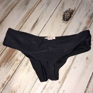 Black medium bikini bottoms